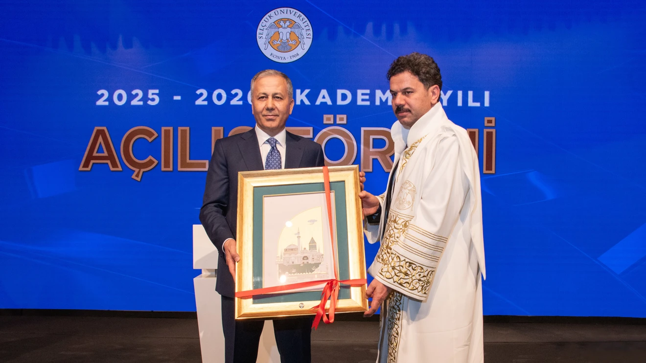 Selçuk Üniversitesi akademik yıl açılışı, Bakan Ali Yerlikaya’nın katılımıyla gerçekleşti